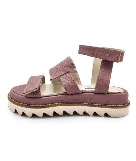 Rock Me Sandals in Dusty Pink