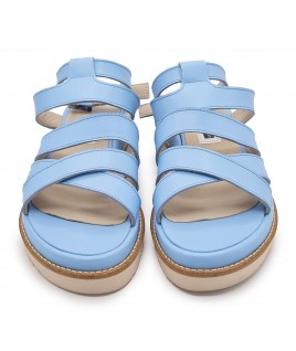 Baby Blue Straps Sandals
