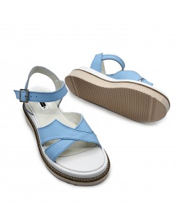 Womanity Sandals in Blue
