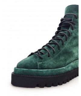 Sunday Walk Boots In Forest Green