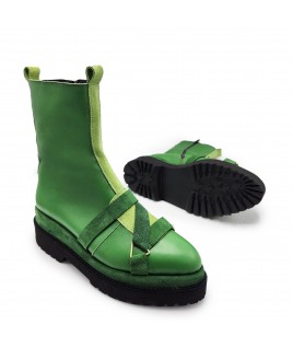 Z Boots in Three Shades Of Green