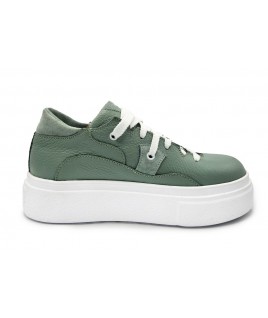 Wave Sneakers In Shades Of Green