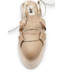 Labyrinth  Balerinas  In Shades Of Beige