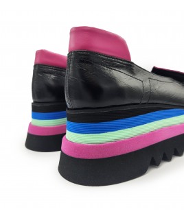 Fuchsia Diamonds Flats