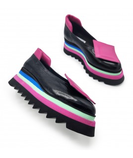Fuchsia Diamonds Flats