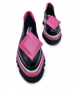 Fuchsia Diamonds Flats