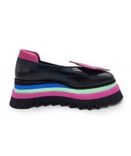 Fuchsia Diamonds Flats