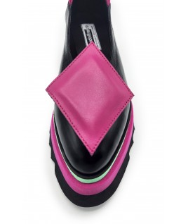 Fuchsia Diamonds Flats