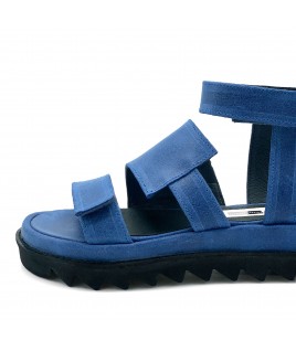 Rock Me Sandals in Blue