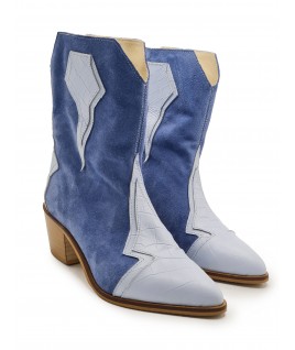 Thunder Boots in Blue