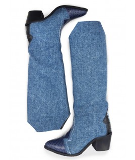 copy of Nightfall boots in Jeans Material