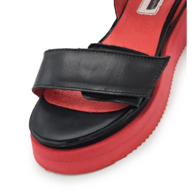 Straps Sandals In Black