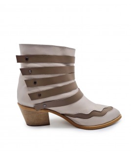 Light Beige Boots
