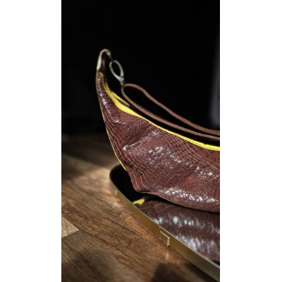copy of Banana Bag In Yellow Leather