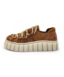 copy of Labirinth Sneakers In Camel Leather