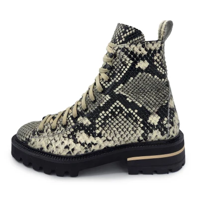 Snakeskin boots