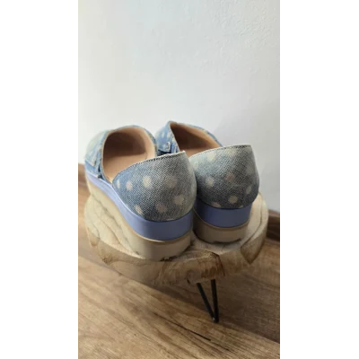 Denim Flats