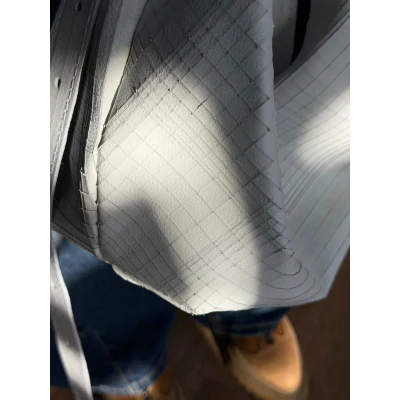 Medium Banana Bag in White