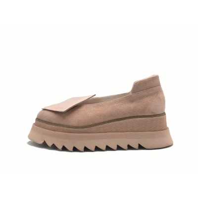 Geometrical Flats In Light Pink