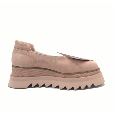Geometrical Flats In Light Pink