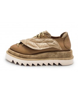 Leaf Me Shoes in Two Sades Of Beige