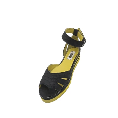 Breeze Flats In Black & Yellow