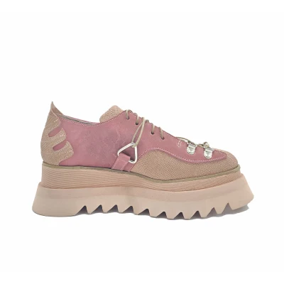 Monstera Shoes in Pink