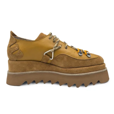 Monstera Shoes in Camel Shades