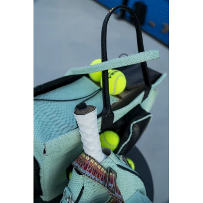 The Player In Mint Green