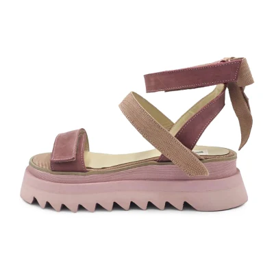 copy of Straps Sandals In Beige&Gold