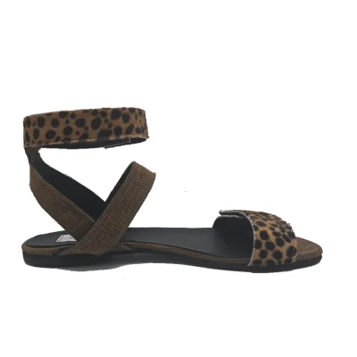 Straps Sandals In Chocolate
