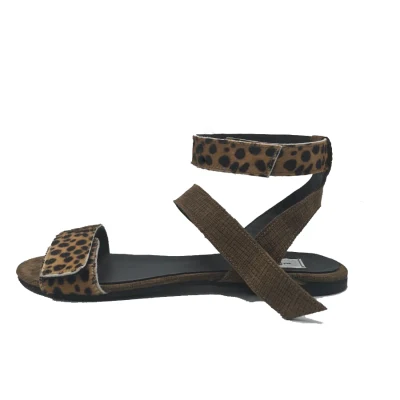 Straps Sandals In Chocolate