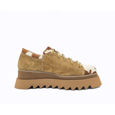 Labyrinth Shoes In Camel