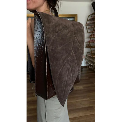 copy of Paporniță Bag In Light Jeans Material