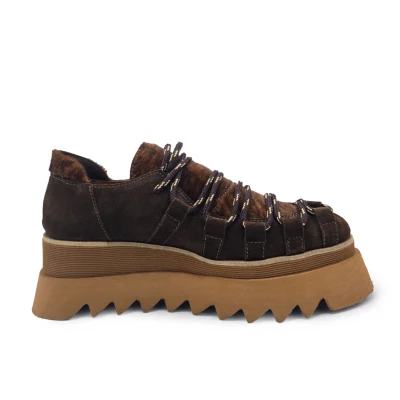 Labyrinth Shoes In Chocolate