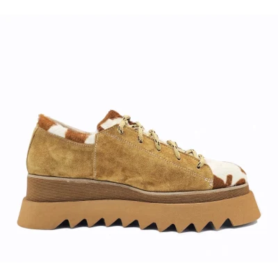 Labyrinth Shoes In Camel