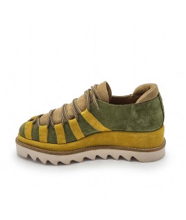 Labyrinth in Green & Yellow