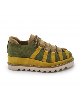 Labyrinth in Green & Yellow