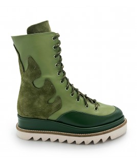 Monstera Boots in Green
