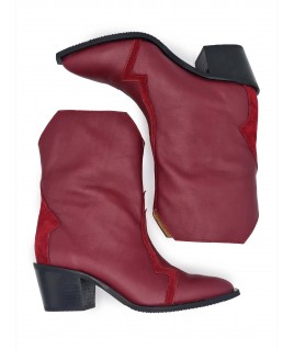 Stormy Boots in Cherry Red