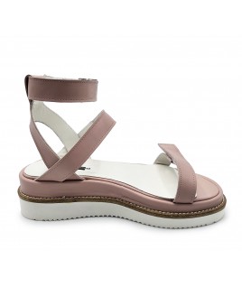 Straps Sandals in Dusty Pink
