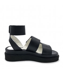 Where to Go Sandals in Black