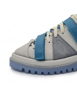 Guilty Shoes In Grey & Petrol