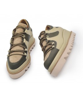 Monet Shoes In Two Shades Of Green