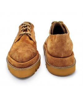 Oxford Shoes In Camel
