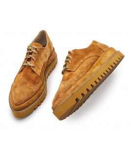 Oxford Shoes In Camel