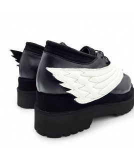 Wink at me Shoes in B&W