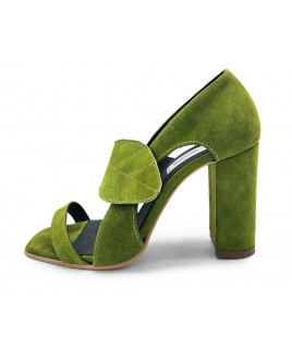 Green Leaf (9 cm) Heels