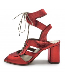Corset (7 cm) Heels In Red