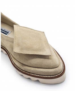 Beige Diamonds Flats